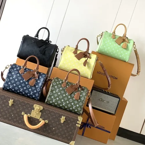 LV Speedy P109 Bandoulière 30 Monogram Leather Bag | M14067 | Multiple Colors #B60895