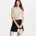 LV Vanity Chain Pouch White Monogram M29782 19×11.5×6.5CM #A68096