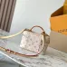 LV Vanity Chain Pouch White Monogram M29782 19×11.5×6.5CM #A68096