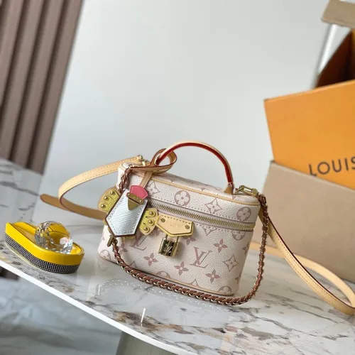 LV Vanity Chain Pouch White Monogram M29782 19×11.5×6.5CM #A68096