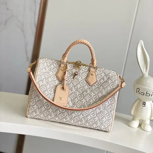 LV White Empreinte Speedy Soft 30 M4869z L30xH21xD17cm #B67218