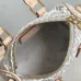 LV White Nano Speedy Mini Crossbody M28502 L16xH10xD7.5cm #B67217