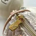 LV White Nano Speedy Mini Crossbody M28502 L16xH10xD7.5cm #B67217