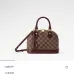 Louis Vuitton Alma BB Handbag Damier Ebene M48279 23.5x17.5x11.5cm #A69557