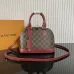 Louis Vuitton Alma BB Handbag Damier Ebene M48279 23.5x17.5x11.5cm #A69557