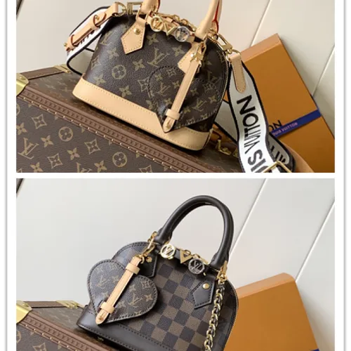 Louis Vuitton Alma BB Monogram Canvas Handbag 15×19.5×10cm #B65031