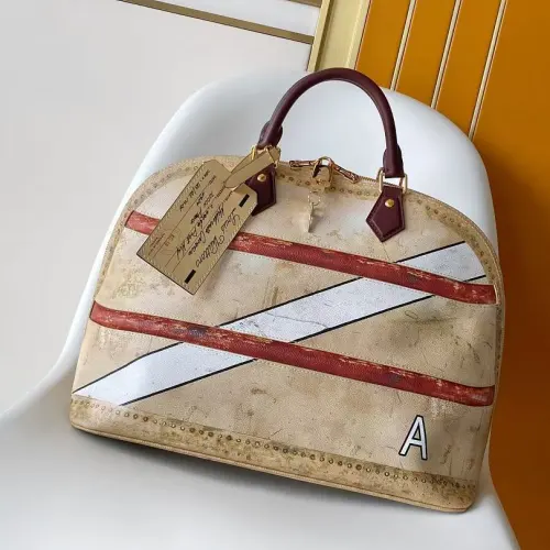 Louis Vuitton Alma Monogram Anniversary Canvas Handbag 39×30×19cm #B65037