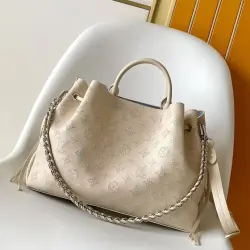 Louis Vuitton Bella Tote Mahina Bucket Handbag M2A169 32x23x13cm #A68091