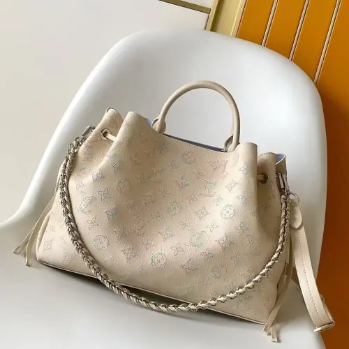 Louis Vuitton Bella Tote Mahina Bucket Handbag M2A169 32x23x13cm #A68091