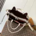 Louis Vuitton Bella Tote Mahina Leather Handbag M59203 32x23x13cm #A68089