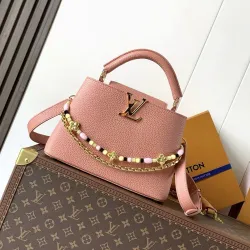 Brand L Capucines BB Top Handle Handbag M29500, 27x19x9cm #A69530