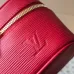Louis Vuitton Epi Leather Vanity Case Collection - Luxury Cosmetic Bags with Gold-Tone Zippers in Multiple Elegant Colors M25857 #B58335