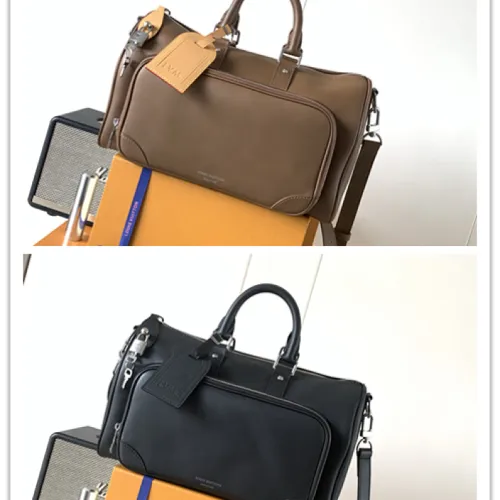 Louis Vuitton Full Calfskin Keepall Cargo 35 Duffle Bag M28100 #B66567