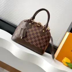 Louis Vuitton Handbag Damier Ebene Canvas Alma BB #B49980