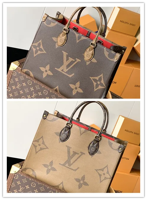 Louis Vuitton Handbag Monogram Reverse #B49834