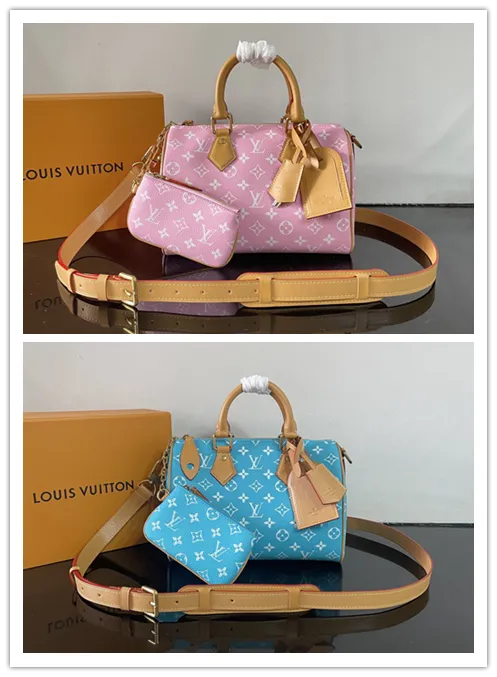 Louis Vuitton Handbag Speedy P159 Bandoulière Monogram Leather  #B49557