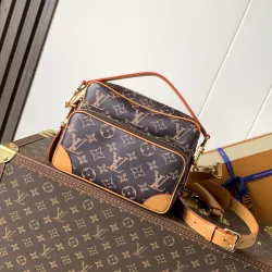 Louis Vuitton Handbags Chip version 163C Nil  Monogram Archive  size:25×17×11cm #B53473