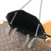 Louis Vuitton M25522 Off Duty Sheepskin Backpack with Chain 25 x 10 x 24cm #B61865