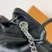 Louis Vuitton M25522 Off Duty Sheepskin Backpack with Chain 25 x 10 x 24cm #B61865