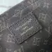 Louis Vuitton M26397 Express Medium Hobo Bag Dark Brown Calfskin Monogram Trim Crossbody Handbag #B65983