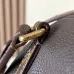 Louis Vuitton M26397 Express Medium Hobo Bag Dark Brown Calfskin Monogram Trim Crossbody Handbag #B65983