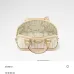 Louis Vuitton M28672 Stamp Limited Alma BB Printed Canvas Dome Top Handle Crossbody Bag #B65988