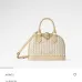 Louis Vuitton M28672 Stamp Limited Alma BB Printed Canvas Dome Top Handle Crossbody Bag #B65988