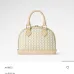 Louis Vuitton M28672 Stamp Limited Alma BB Printed Canvas Dome Top Handle Crossbody Bag #B65988