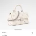 Louis Vuitton M2A374 Nano Madeleine Monogram Empreinte Link Quartz Handbag #A67489