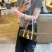 Louis Vuitton Monogram Canvas Cylinder Bag - Luxury Top-Handle Handbag with Gold-Tone Lock & Signature Hardware M47031 #B58339