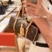 Louis Vuitton Monogram Canvas Cylinder Bag - Luxury Top-Handle Handbag with Gold-Tone Lock & Signature Hardware M47031 #B58339