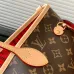 Louis Vuitton Neverfull Bandoulière Inside Out Medium Handbag With Chip Red #B54861