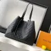 Louis Vuitton Neverfull MM Tote Bag (2 Colors) – Black/Burgundy Monogram Empreinte Leather with Gold-Tone Lock #B59169