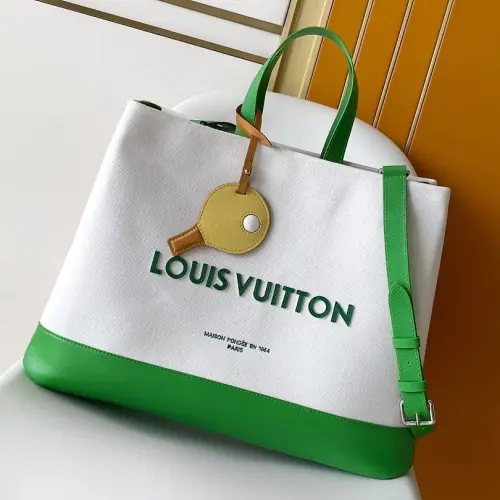 Louis Vuitton Shopper Tote MM Handbag M29327 40x32x16cm #A68092