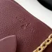Louis Vuitton Speedy Bandoulière 20 – Burgundy Monogram Empreinte Leather with Gold-Tone Lock & Chain Strap #B59166