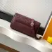 Louis Vuitton Speedy Bandoulière 20 – Burgundy Monogram Empreinte Leather with Gold-Tone Lock & Chain Strap #B59166