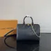 Louis Vuitton Speedy Bandoulière Mini (3 Colors) – White/Dark Brown/Black Monogram Empreinte Leather with Chain Strap #B59168