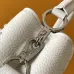 Louis Vuitton Women's White Grained Leather Handbag with Crystal Embellishments & Signature LV Logo M25934 #B57299