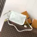 LV Diane Monogram Leather Crossbody Saddle Bag 24×15×9cm #B65052