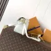 LV Diane Monogram Leather Crossbody Saddle Bag 24×15×9cm #B65052