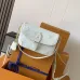 LV Diane Monogram Leather Crossbody Saddle Bag 24×15×9cm #B65052