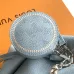 LV Light Blue Mahina Anytime Bucket M28885 W19xH22xL14cm #B67215