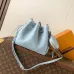 LV Light Blue Mahina Anytime Bucket M28885 W19xH22xL14cm #B67215