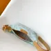LV Original M28250 Hills Pochette | Blue Denim Underarm Bag 18.5 cm #B60243