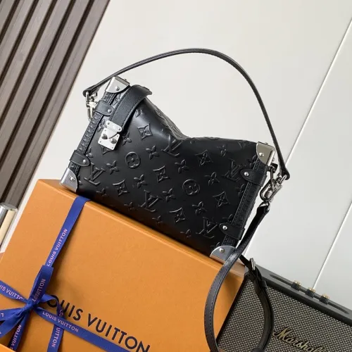 LV Side Trunk Monogram Bold Crossbody Box Bag M14572 16×8.5×23.5CM #A68119