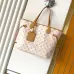 LV White Gradient Neverfull MM Tote M27521 L30xH28xD14cm #B67234