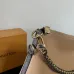 Louis Vuitton Coussin Hobo Bag – Beige Grained Leather with Two-Tone Chain & Monogram Strap #B59167