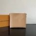 Louis Vuitton Coussin Hobo Bag – Beige Grained Leather with Two-Tone Chain & Monogram Strap #B59167