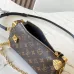 Louis Vuitton M13147 Slim Trunk Monogram Canvas Mini Chain Crossbody Handbag #B66003