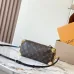 Louis Vuitton M13147 Slim Trunk Monogram Canvas Mini Chain Crossbody Handbag #B66003